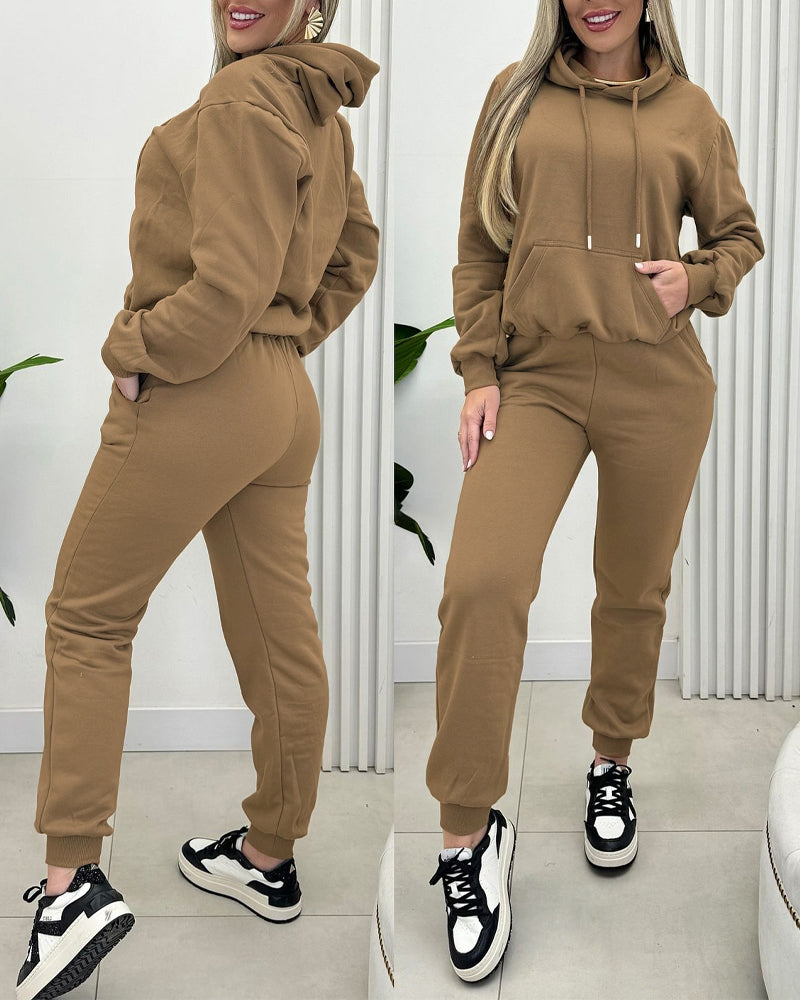 Argyle Textured Button Down Side Slit Long Sleeve Fleece Teddy Coat Hooded Jacket Warm Outwear
