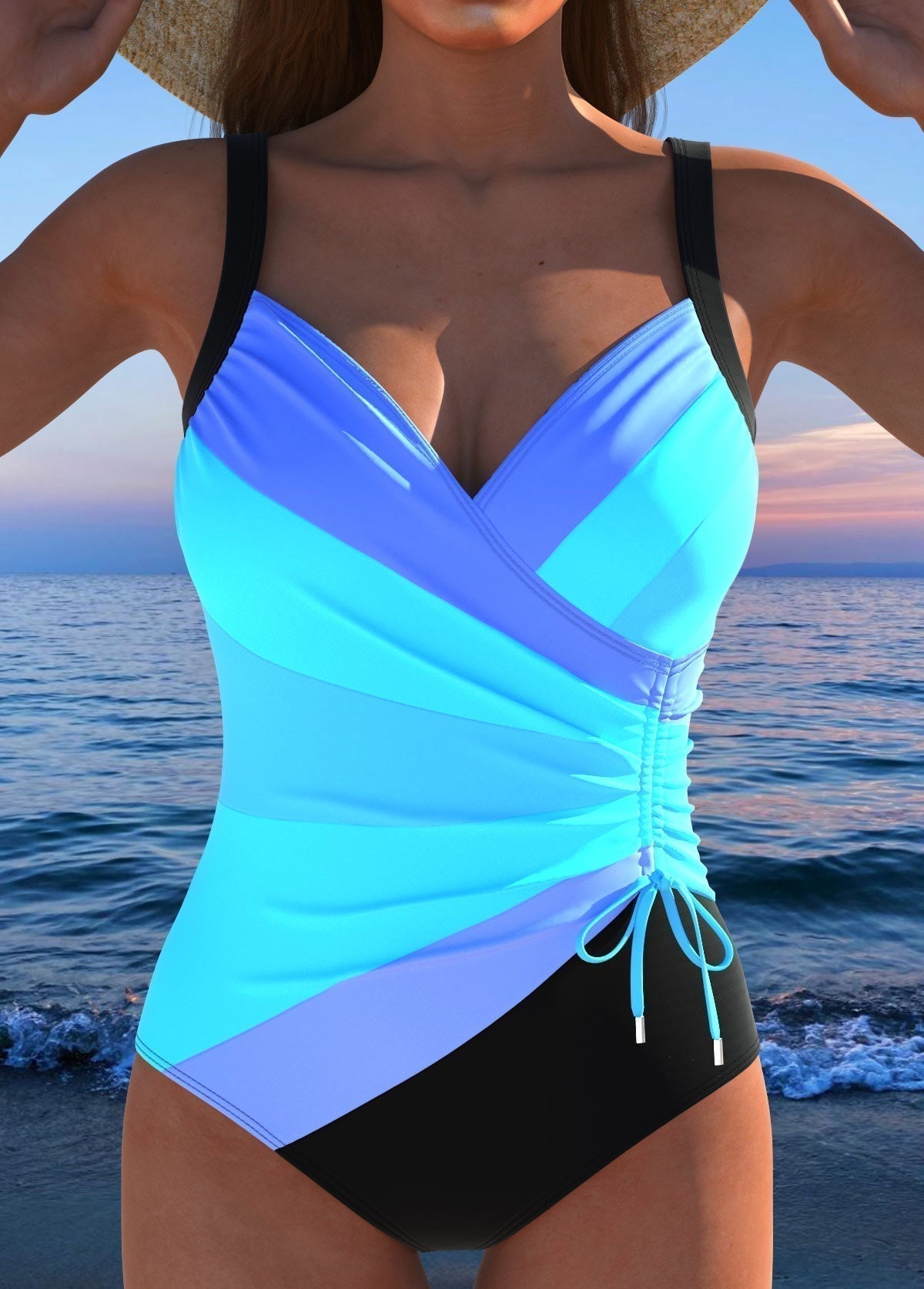 Eloria | Elegant swimwear with a colorful print
