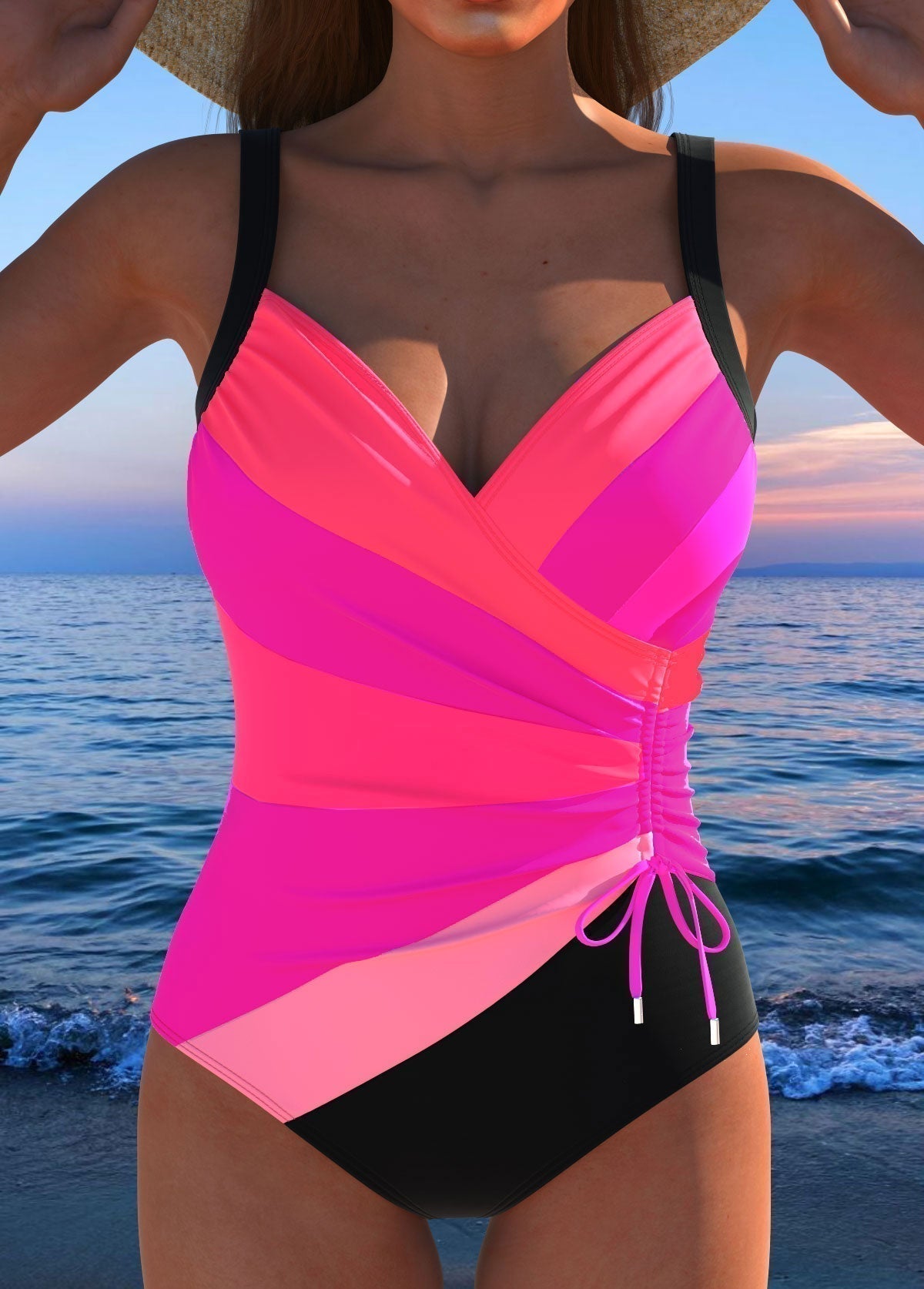 Eloria | Elegant swimwear with a colorful print