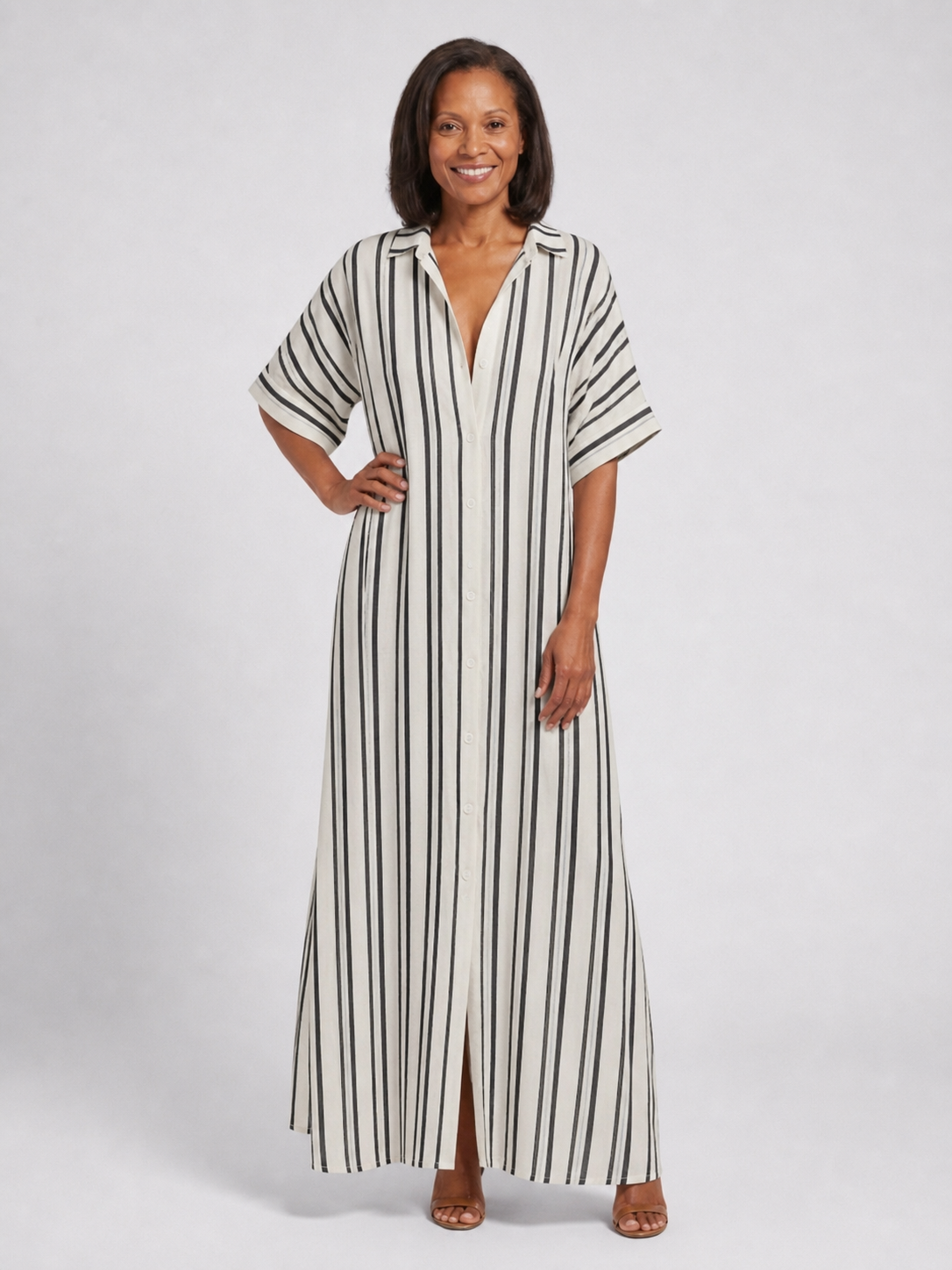 Nara | Relaxed Midi Dress