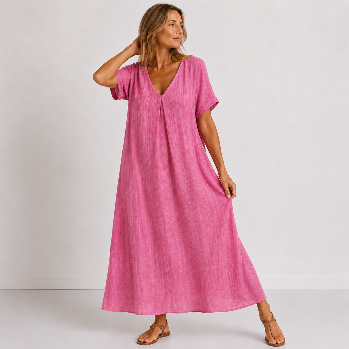 Giuliana | Elegant Flowing Maxi Dress