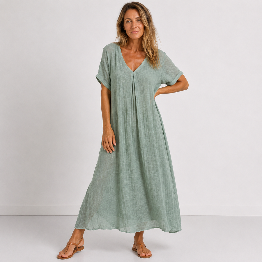 Giuliana | Elegant Flowing Maxi Dress