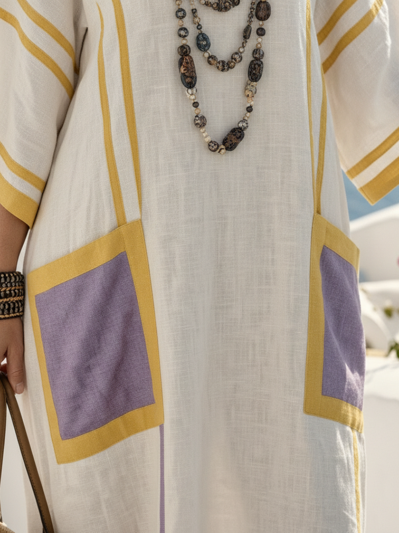 Zafira | Short Sleeve V-Neck Maxi Dress